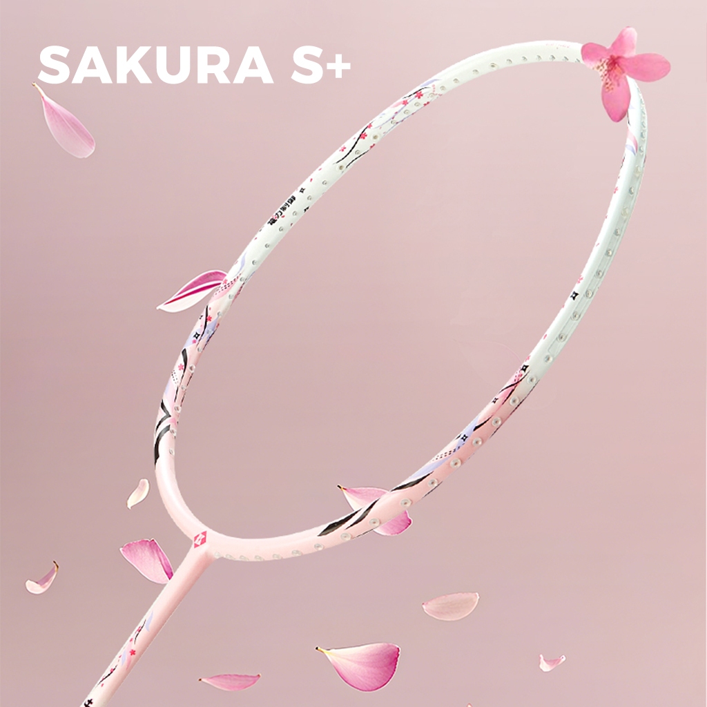Kumpoo Sakura S+ vợt cầu lông độc quyền 100% carbon nhẹ bền, dành cho mọi người chơi thể thao luyện 