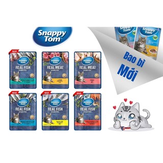 Combo 1 hộp/ 10 gói Pate Snappy Tom gói 85gr