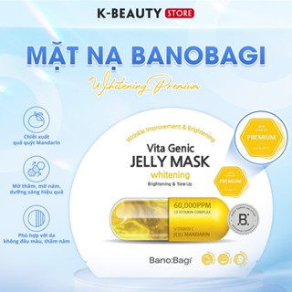 Mặt Nạ BANOBAGI Vita Genic Jelly Mask Whitening Vitamin C Dưỡng Trắng Giúp Da Non Phát Triển 30ml