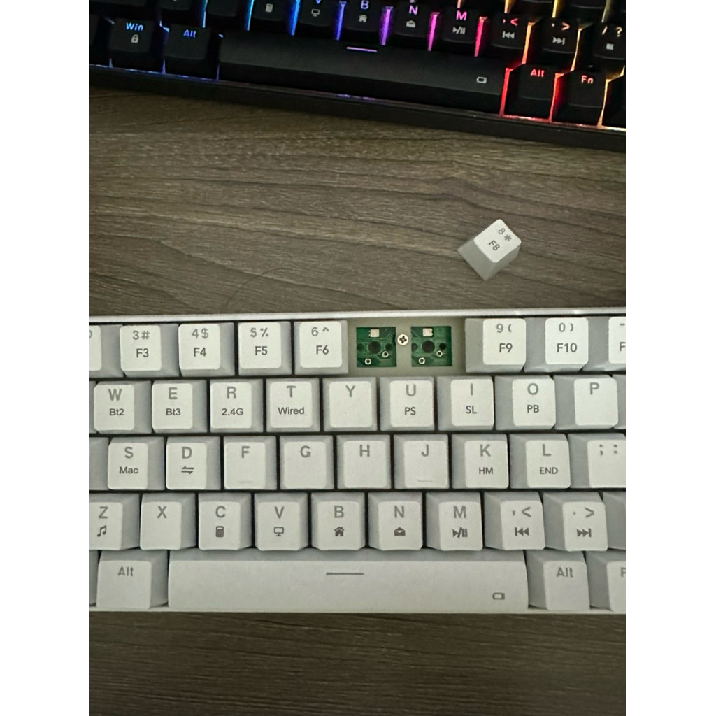 Bàn phím cơ không dây XJ1 Weiyu WY68K  | 3 mode |  Led RGB | Hotswap 5pin | Stab đã được căn chỉnh sẵn dùng ngay | BigBuy360 - bigbuy360.vn