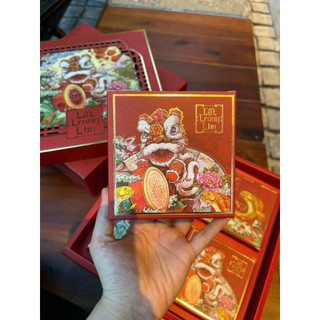 Set 10 vỏ hộp đựng 4 bánh ép kim mẫu Lân Ngư