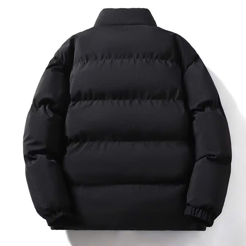 Áo Phao Lót Lông Cừu Cổ vải Cao Cấp, Áo Khoác Unisex Nam Nữ Đại Hàn Dày Dặn Chống Rét Giữ Ấm | BigBuy360 - bigbuy360.vn