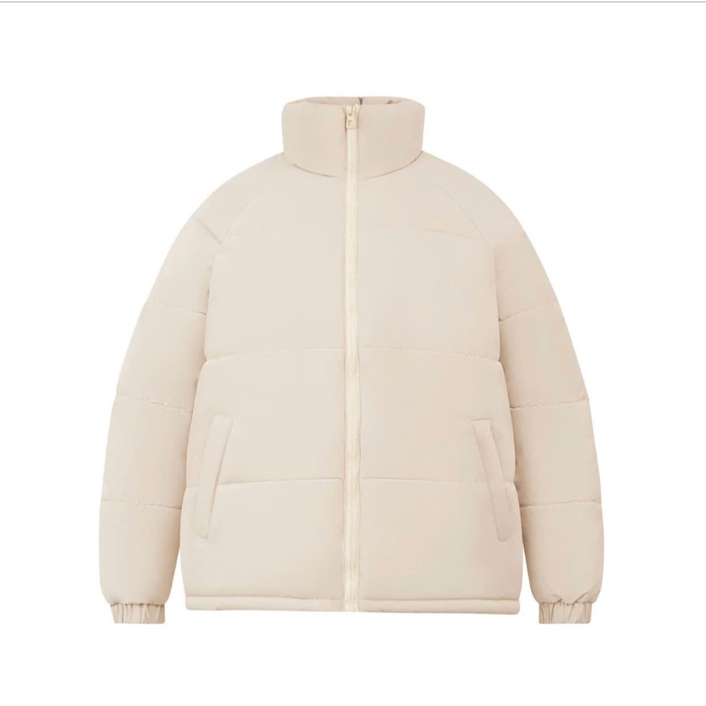 Áo Phao Lót Lông Cừu Cổ vải Cao Cấp, Áo Khoác Unisex Nam Nữ Đại Hàn Dày Dặn Chống Rét Giữ Ấm | BigBuy360 - bigbuy360.vn