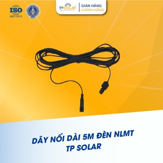  Dây Điện Nối 2 Đầu Dài 5m TP SOLAR DND-5met Sử Dụng Cho Đèn Năng Lượng Mặt Trời Tấm Pin Rời 