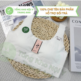 Áo Lá Dành Cho Bé Gái Su Đúc Mỏng Nhẹ Thoáng Mát Không Gọng Kiểu Dáng Dễ Thương Gấu Happy AL1110