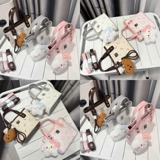  túi đeo chéo nữ túi xách nữ túi đeo vai cầm tay làn mèo nơ kitty tặng kèm charm gấu dễ thương bb06 