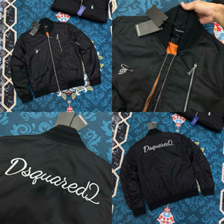 Áo khoác bomber gió nam nữ PB thêu khoá zip ghim cài logo ngực phối dệt chữ sau lưng basic boy phố AK248P