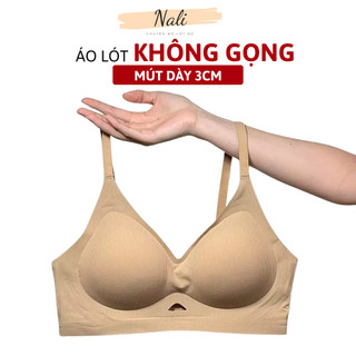  Áo Lót Su Không Gọng Mút Dày 3cm Thoáng Khí Không Lộ Viền Chất Su Co Giản Ôm Sát Vòng 1 NL478 