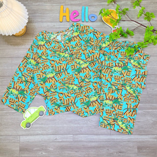 Size XL:(30-35kg) Đồ bộ tole tay dài quần dài bé trai thấm hút mồ hôi tốt cho bé, màu sắc đa dạng.