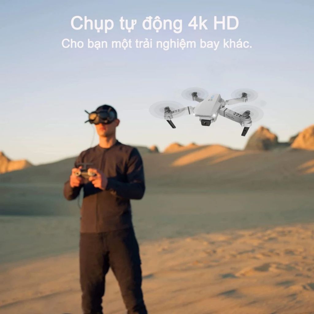 Flaycam mini giá rẻ E88 Pro Max, Máy bay điều khiển Bản nâng cấp mới nhất, Flycam siêu sáng | BigBuy360 - bigbuy360.vn
