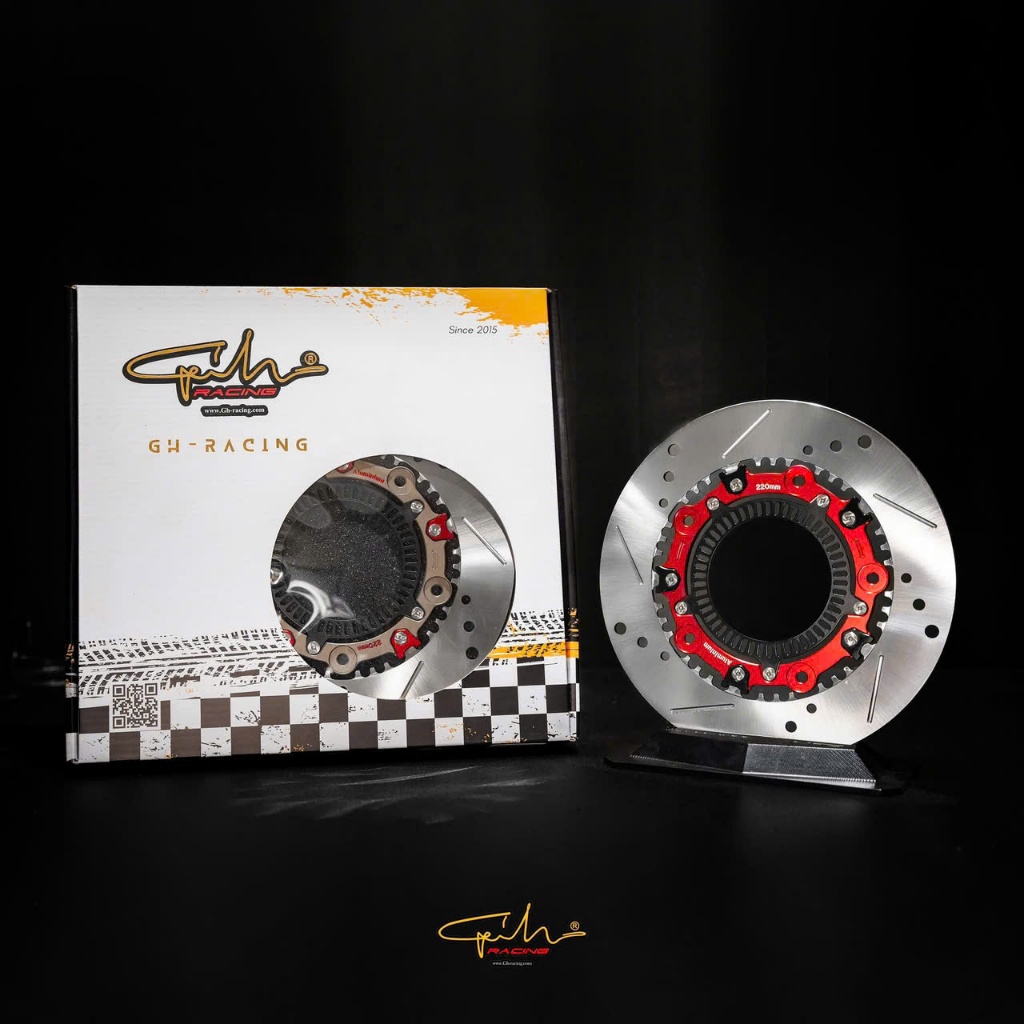 Đĩa thắng Ghracing Race Floating ABS AB150 AB160 Supercup125 Ghracing size 220mm 5 lỗ