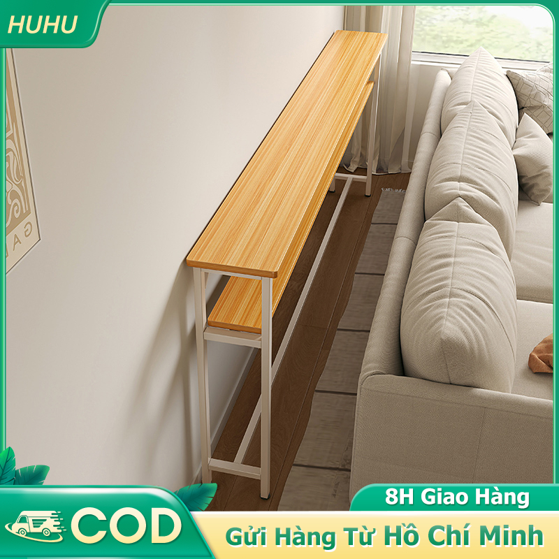 HUHU Bàn Sofa Bên Giường Bàn Trà Mini Đa Năng Nhỏ Gọn Tiện Lợi Cho Phòng Khách Phòng Ngủ