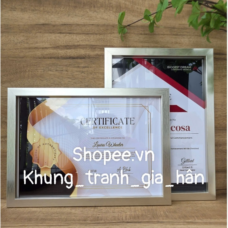 khung bằng khen, A4( 21X30 ), 20X30, khung ảnh, khung hình