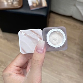  Gel màu kem che khuyết điểm móng dặm omber  mã mới hộp tròn  
