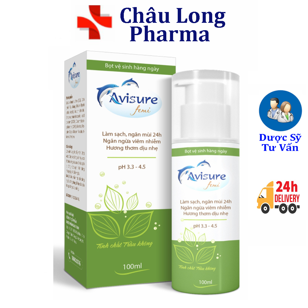 Dung dịch vệ sinh phụ nữ Avisure Femi dạng bọt (100ml)