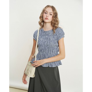 Áo kiểu nữ JULES nhún thun KHÂU BY CQ