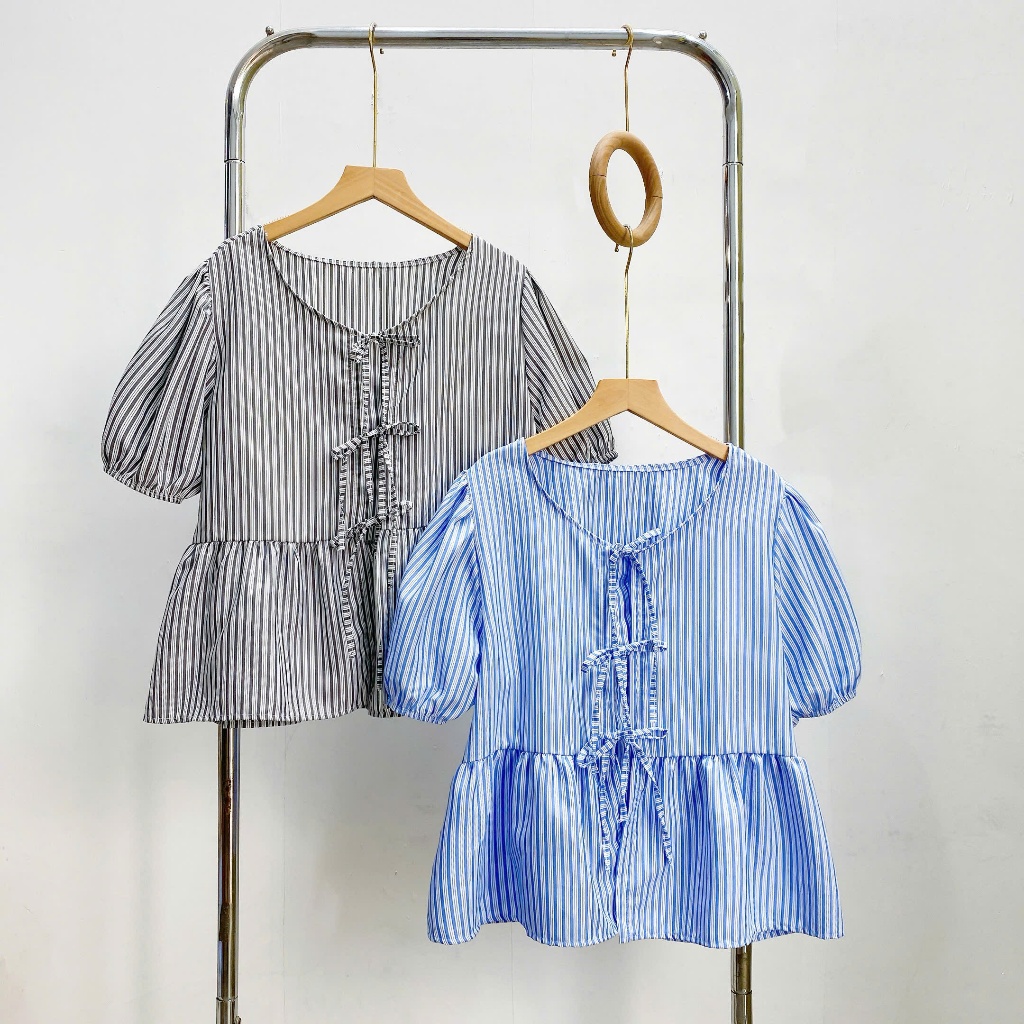 Tổng Hợp Áo Babydoll Bigsize Nữ Dáng Peplum Vạt Xòe Dễ Thương Cho Nàng Chubby 55-92kg | BigBuy360 - bigbuy360.vn