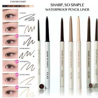 chì kẻ eyeliner viền mắt Sharp So Simple Waterproof Pencil Liner