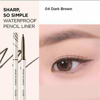 chì kẻ eyeliner viền mắt Sharp So Simple Waterproof Pencil Liner