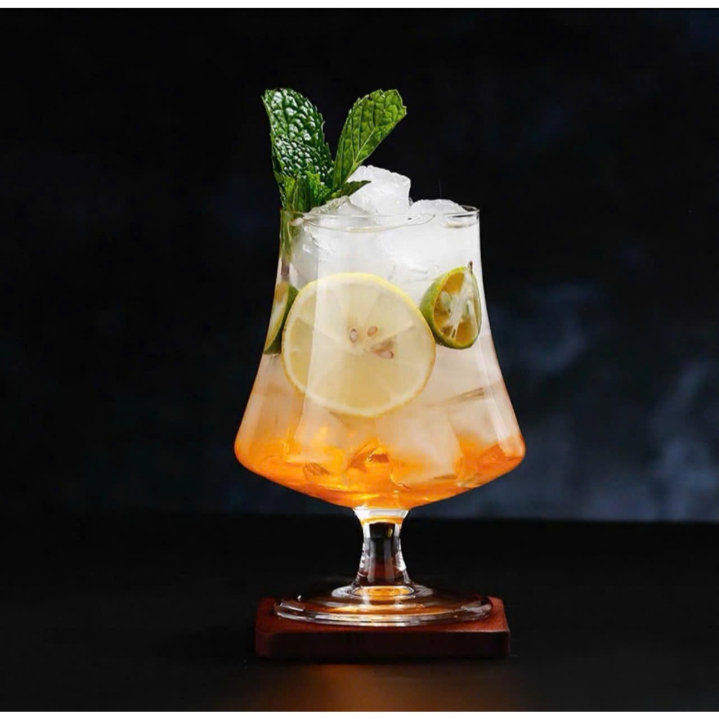 Ly Thủy Tinh Brandy Bầu Cong 350ml – Ly Uống Rượu & Cocktail Cao Cấp