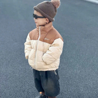  Áo Khoác Phao Cao Cổ Ấm Áp Cho Bé 8-18kg 