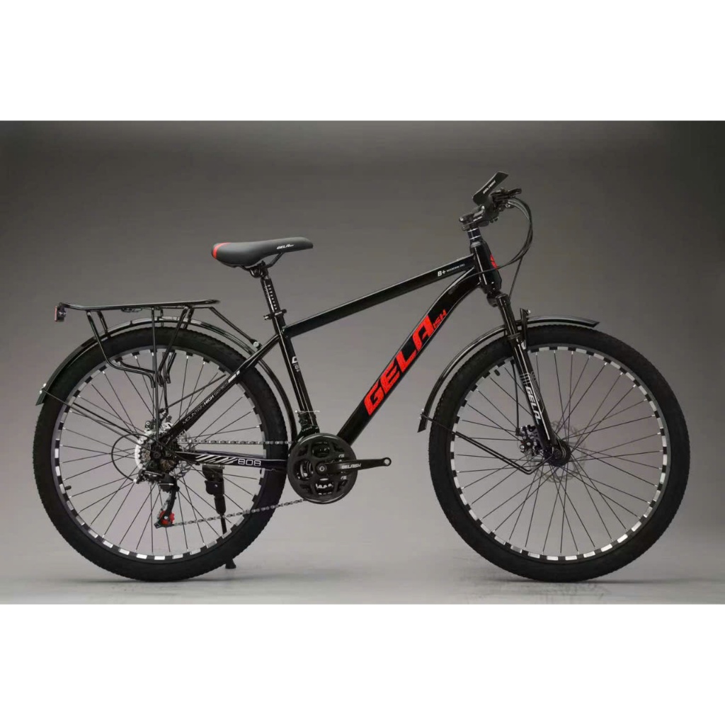 Xe đạp địa hình có đề và ko đề cỡ người lớn 24/26 inch, phanh đĩa trước sau