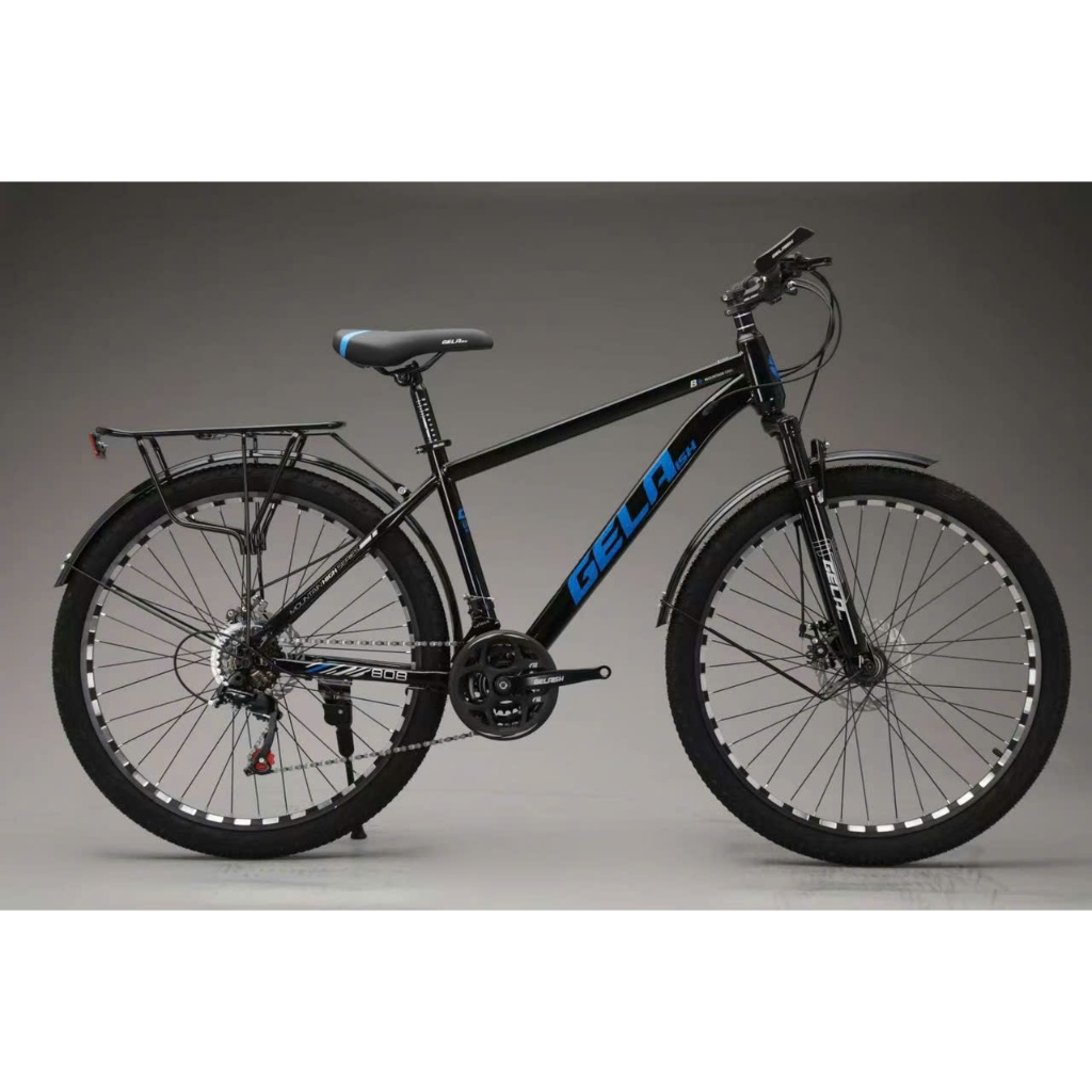 Xe Đạp Địa Hình Thể Thao Size người lớn 24/26 inch Mẫu Mới Khung Thép Hợp Kim