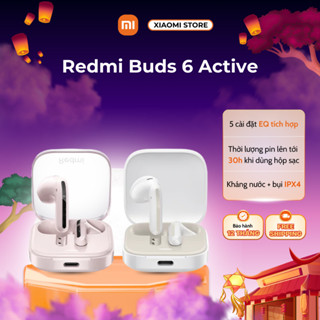 Tai Nghe Bluetooth Xiaomi Redmi Buds 6 Active - Chính Hãng Bảo Hành 12 Tháng