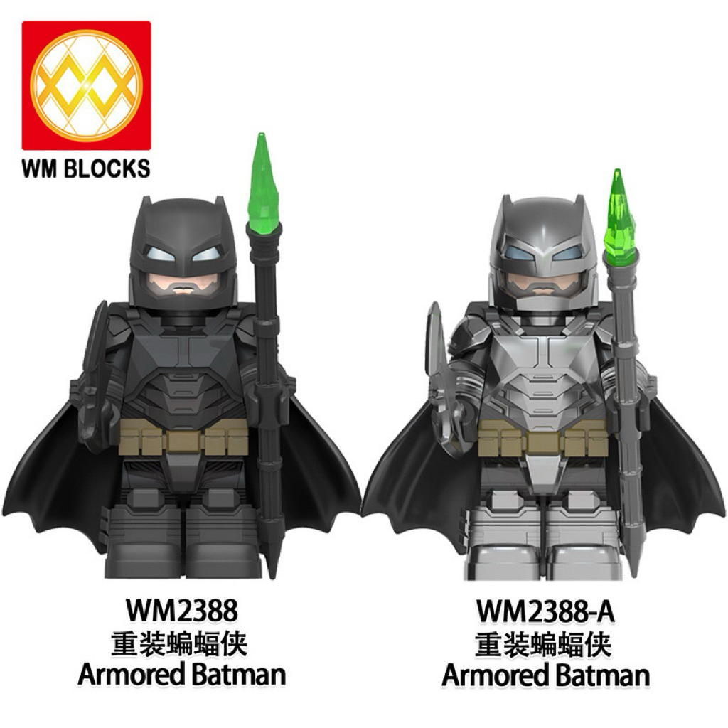 Minifigure Batman Đồ Chơi Lắp Ráp Nhân Vật Truyện Tranh Batman DC, Người Dơi