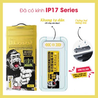 Kính cường lực iPh.0.ne khung tự dán KK, tự lấy bụi, chống bụi loa thoại, chống nhìn trộm