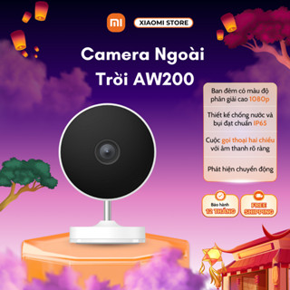 Camera IP Wifi ngoài trời Xiaomi AW200 Full HD, Theo dõi chuyển động, Phát hiện người lạ- Chính Hãng