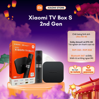 Xiaomi TV Box S 2nd Gen - Hàng Chính Hãng Bảo Hành 12 Tháng