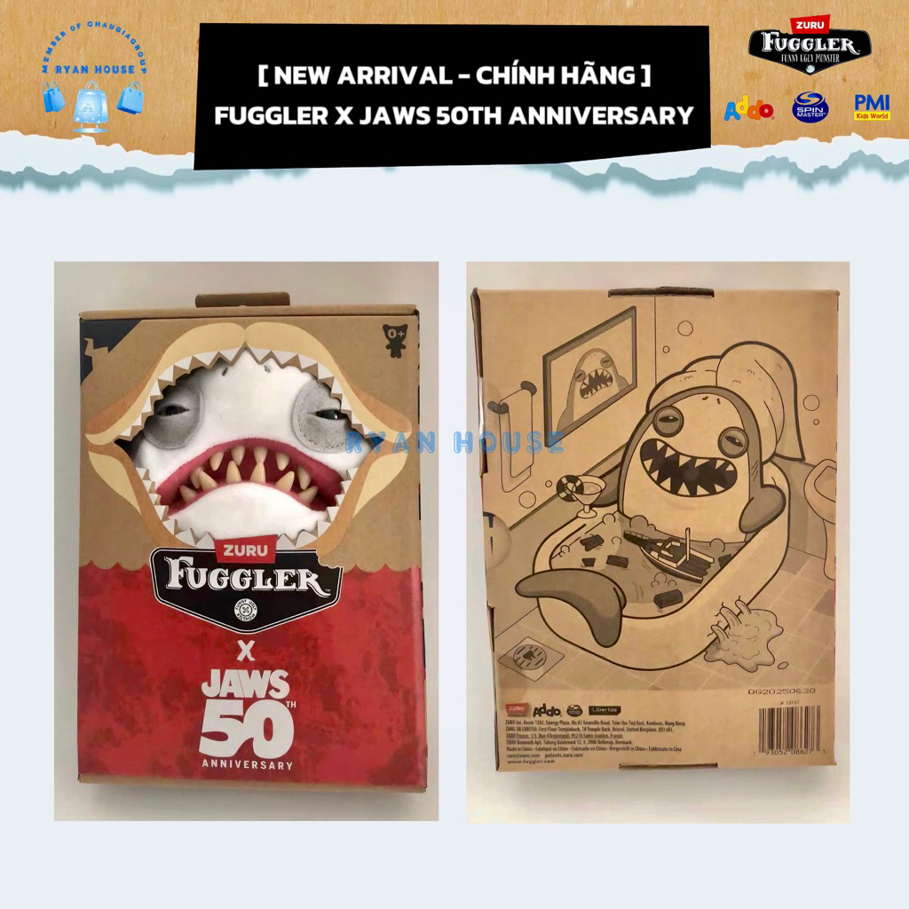 [ NEW ARRIVAL - CHÍNH HÃNG ] FUGGLER X JAWS 50TH ANNIVERSARY