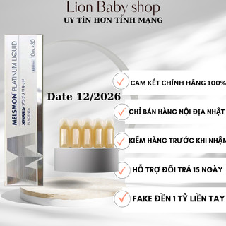   12 2026 Nhau Thai Ngựa Melsmon Platinum Nhật Bản Hộp 30 Lọ 