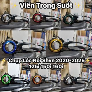Ốp chụp lốc nồi SHVN 125i 150i 160i 2020 - 2025 VIỀN TRONG SUỐT