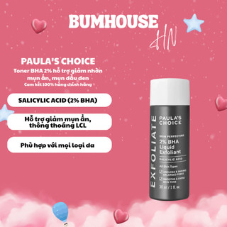 [HÀNG CTY] Toner loại bỏ tế bào chết, Giảm Mụn Ẩn Paula's Choice 2% BHA 30ml Mã 2016