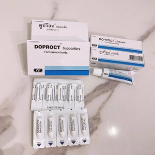 [Che tên] Kem bôi trĩ - viên đặt trĩ Doproct Thái Lan