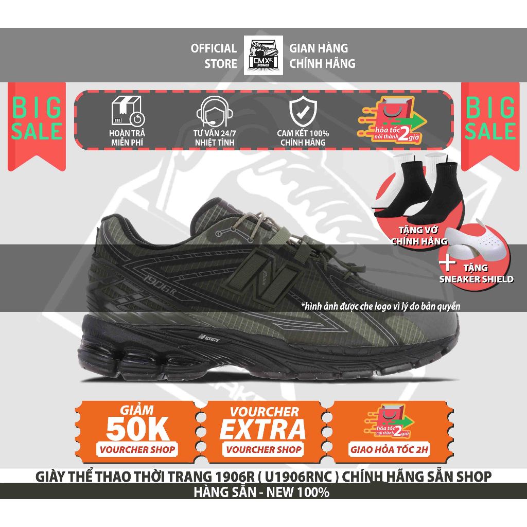 [ HÀNG CHÍNH HÃNG ] Giày THỂ THAO CHÍNH HÃNG 1906R ( U1906RNC ) - AUTHENTIC 100%