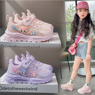 Giày Thể Thao Cho Bé Gái Cao Cấp Kuromi ( nghe nhạc ) Đế Nhẹ Thoáng Khí Phong Cách Thời Trang Mới Size 26-37