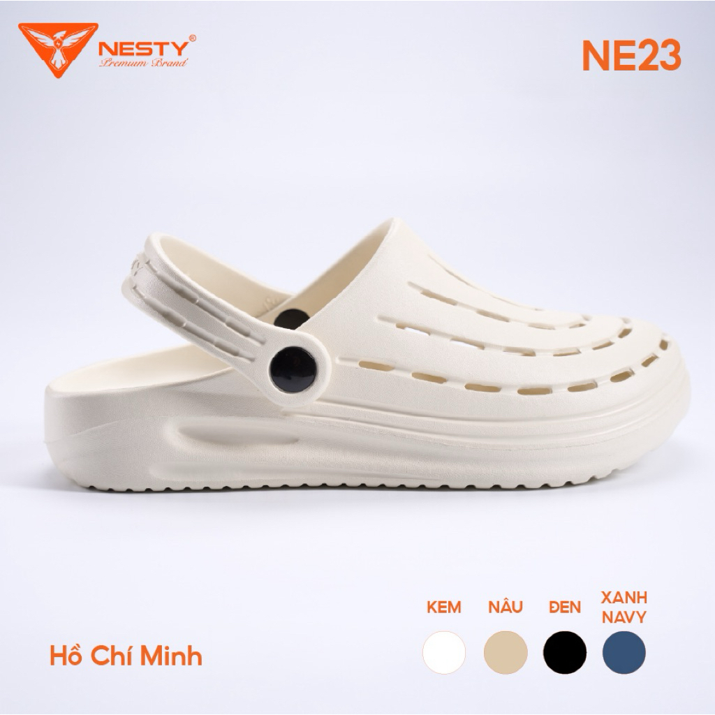 [TẶNG CHARM] DÉP SỤC EVA SIÊU NHẸ NHÃN HIỆU NESTY MÃ NE23