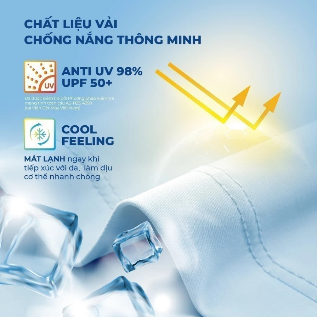 Áo chống nắng su lạnh 5D Enade  UPF 50+ Bảo Vệ Da UVF 95% | BigBuy360 - bigbuy360.vn