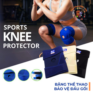  Băng Gối Thể Thao PJ - Bó Gối Thể Thao PJ - Bảo Vệ Đầu Gối Chơi Bóng Chuyền Cầu Lông Bóng Đá 