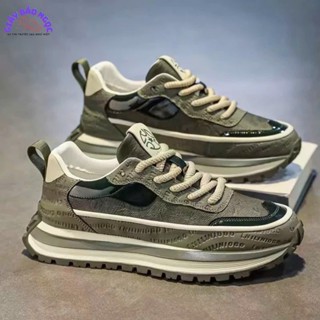  Giày Nam Thể Thao AC255 Viền Dập Vân Kiểu Dáng Thời Trang Tăng Chiều Cao 