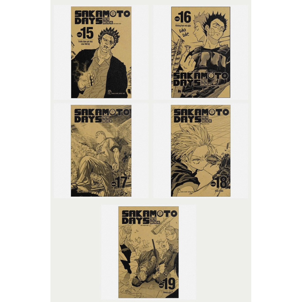 Truyện Tranh - Combo Sakamoto Days 15-19 (Các tập)