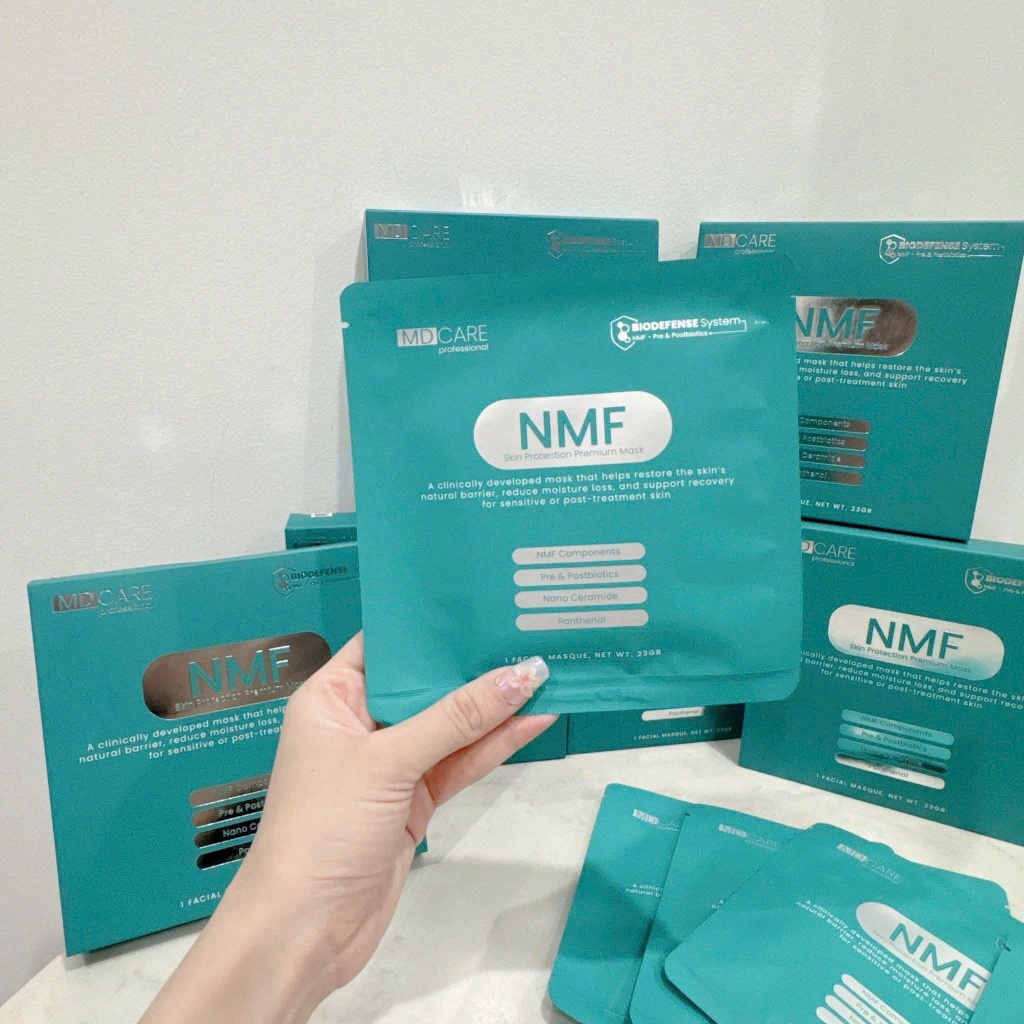Mặt nạ cấp ẩm phục hồi hàng rào bảo vệ da NMF MD care cho da yếu nhạy cảm
