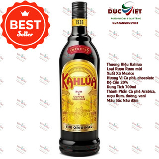 Rượu Kahlua 700ml - 1000ml
