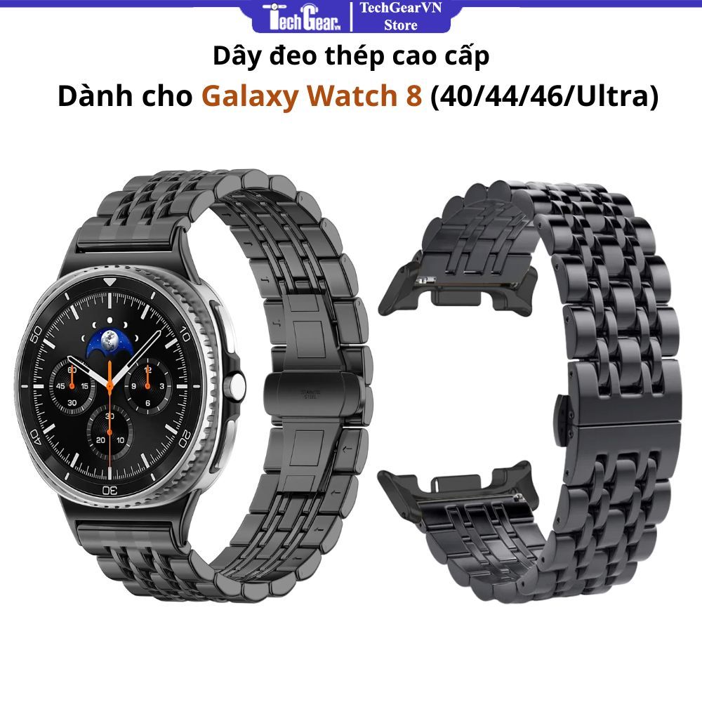 Dây đeo thép cao cấp dành cho Samsung Galaxy Watch 8,Watch 8 Classic,Watch 8 Ultra,Watch 7 Ultra