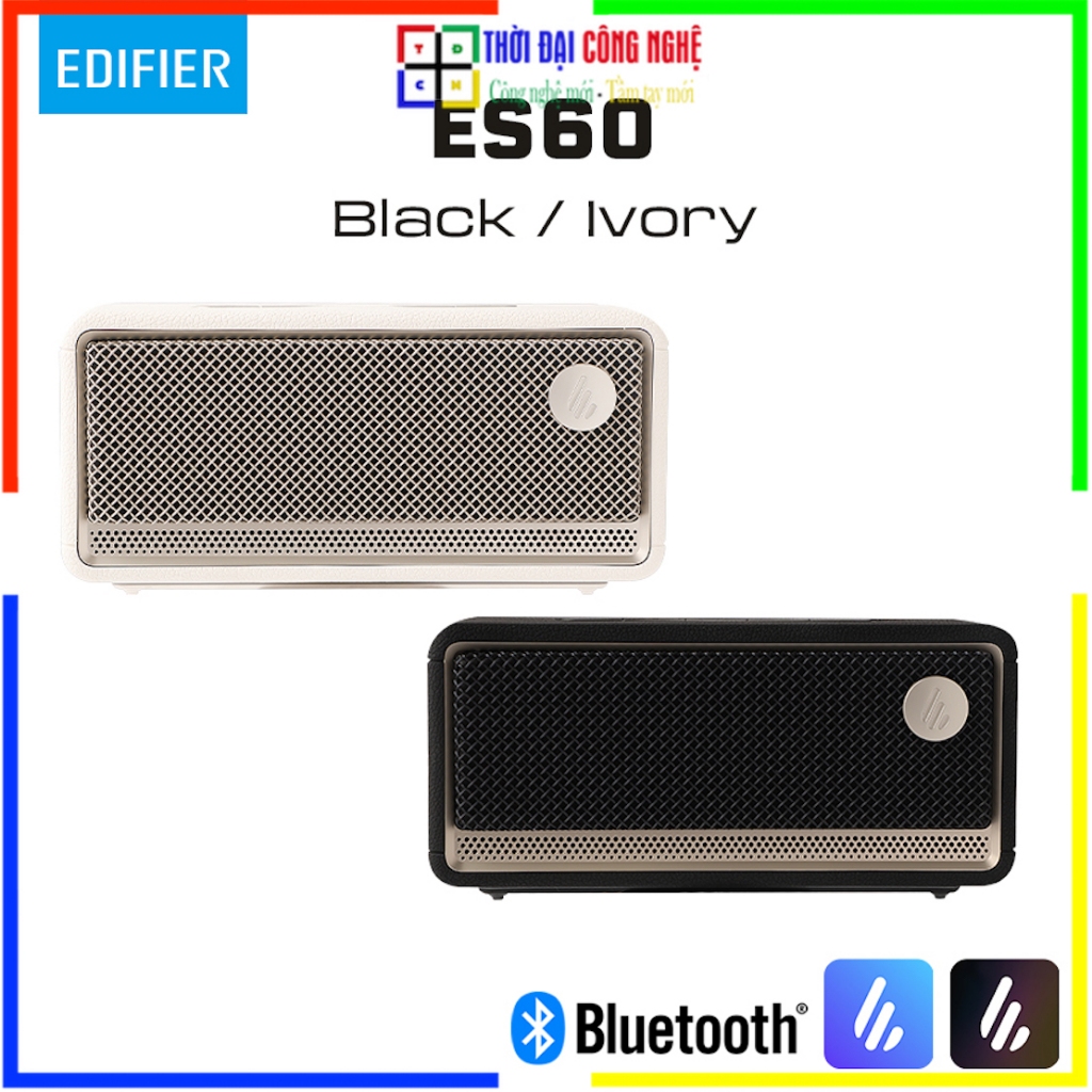 EDIFIER ES60 Loa Bluetooth Di Động, Công Suất 34W, Thời Gian Sử Dụng Đến 9H. Bảo Hành 12 Tháng, 1 đổ