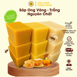 Sáp Ong Vàng/ Trắng Nguyên Chất– Làm son, Dưỡng da, Nến thơm, Bánh kẹo Tiệm NesViet