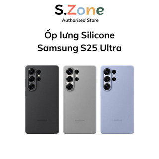  Ốp lưng Silicone Samsung S25 Ultra Hàng Chính Hãng 
